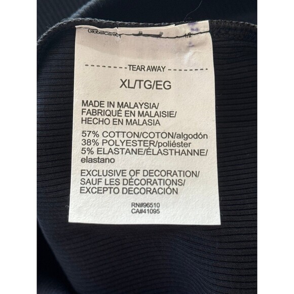 Under Armour Rival Rib Baby Tee Black Size XL - Picture 12 of 12